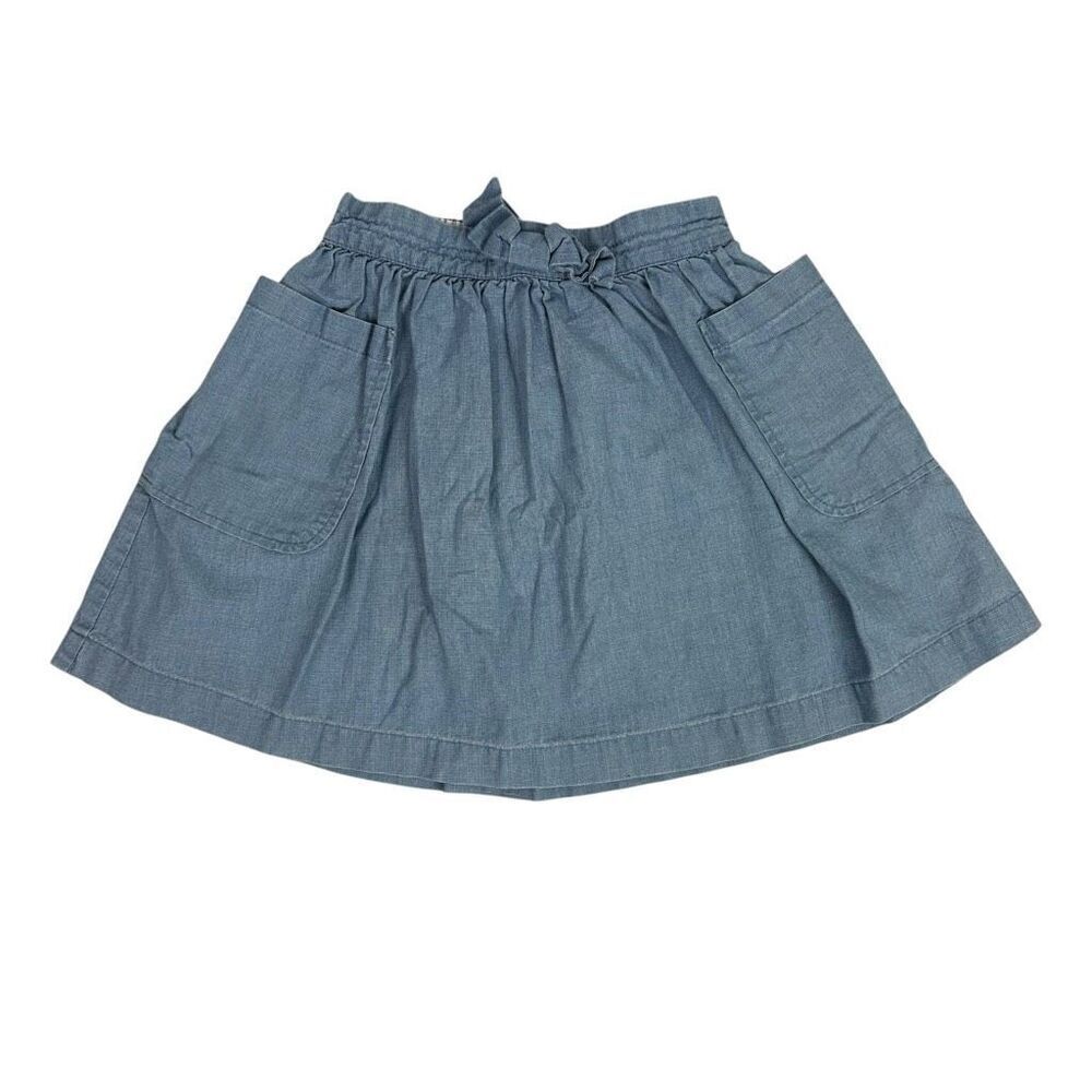 Crewcuts Elastic Waist Chambray Skirt size 8